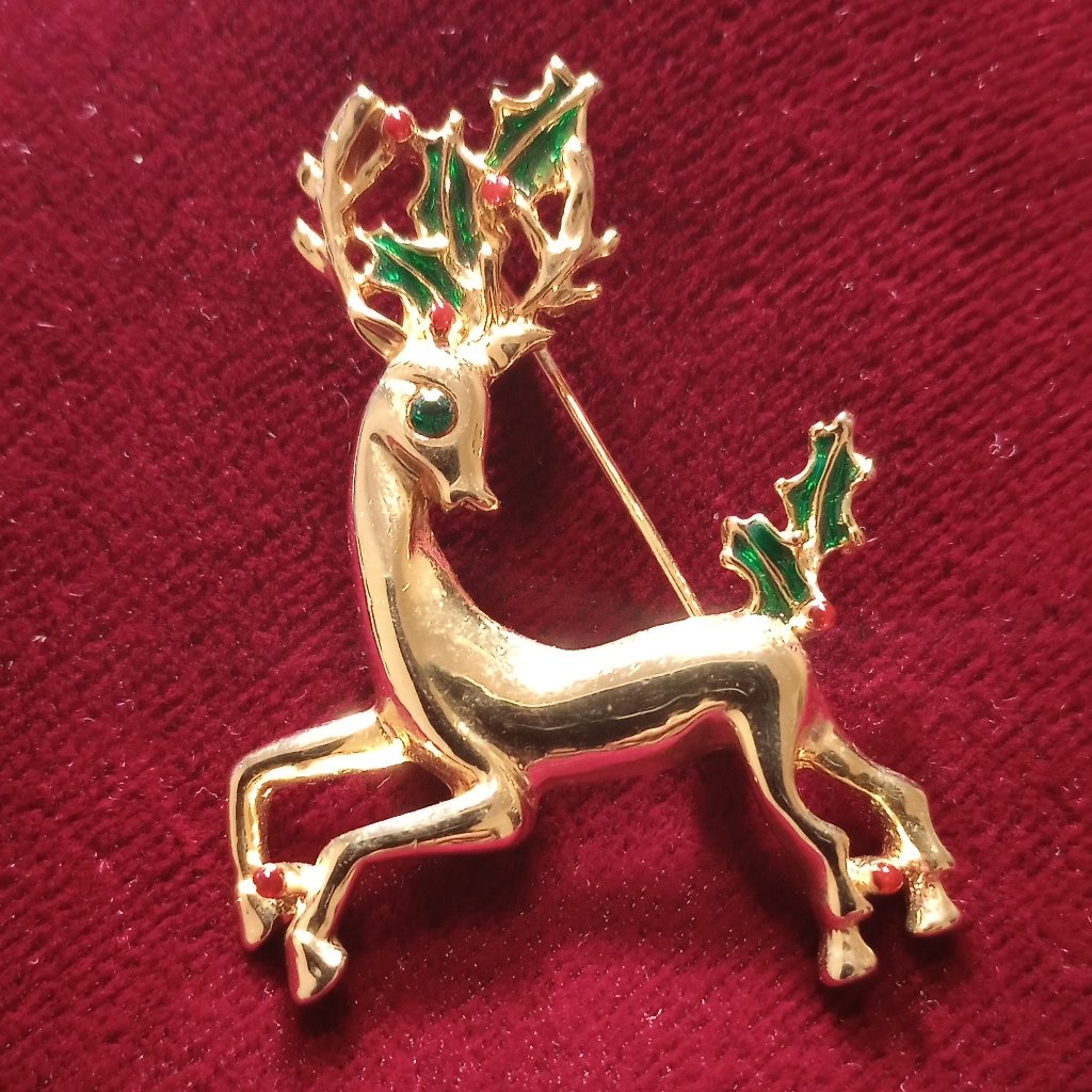 Reindeer Pin